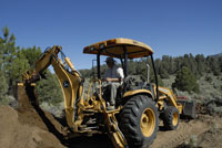 Rif Risks it all and Teaches Me How to Dig With His John Deere...A Lot Like Flying An Airplane Says Rif